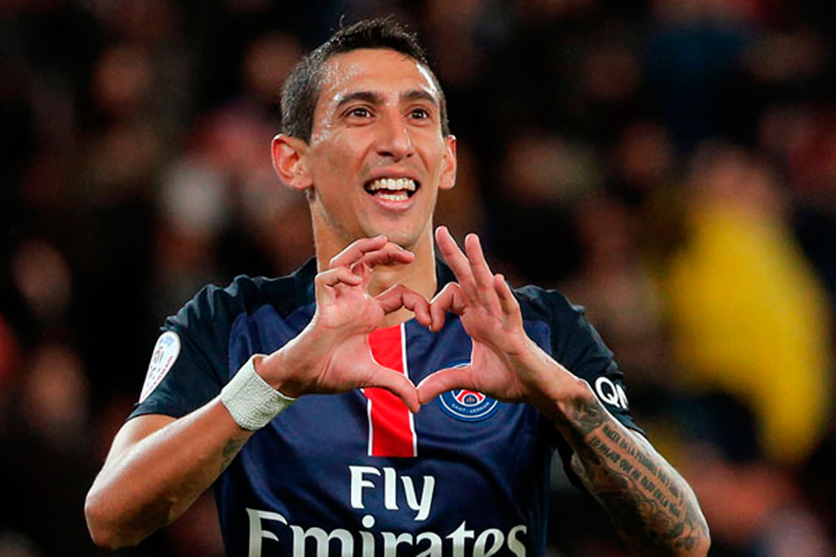 Di María y un nuevo tatuaje recordando a su ciudad natal