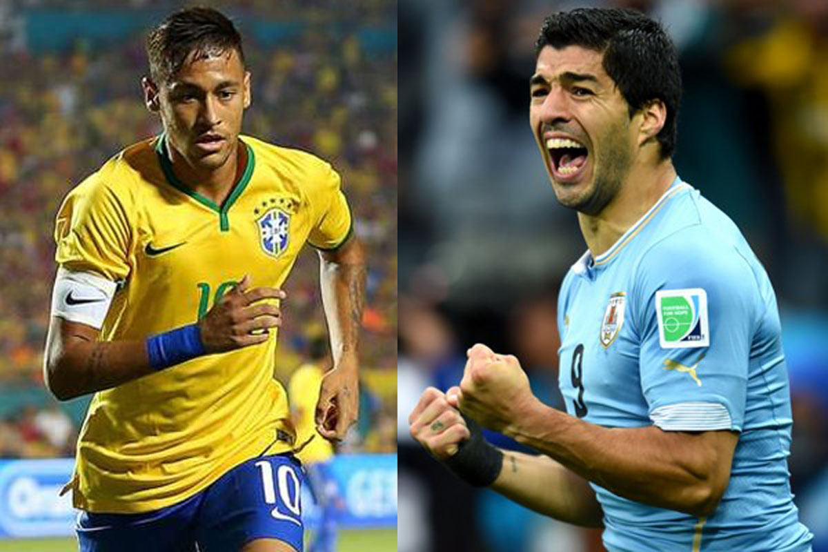Brasil recibe a Uruguay, con promesa de gran partido