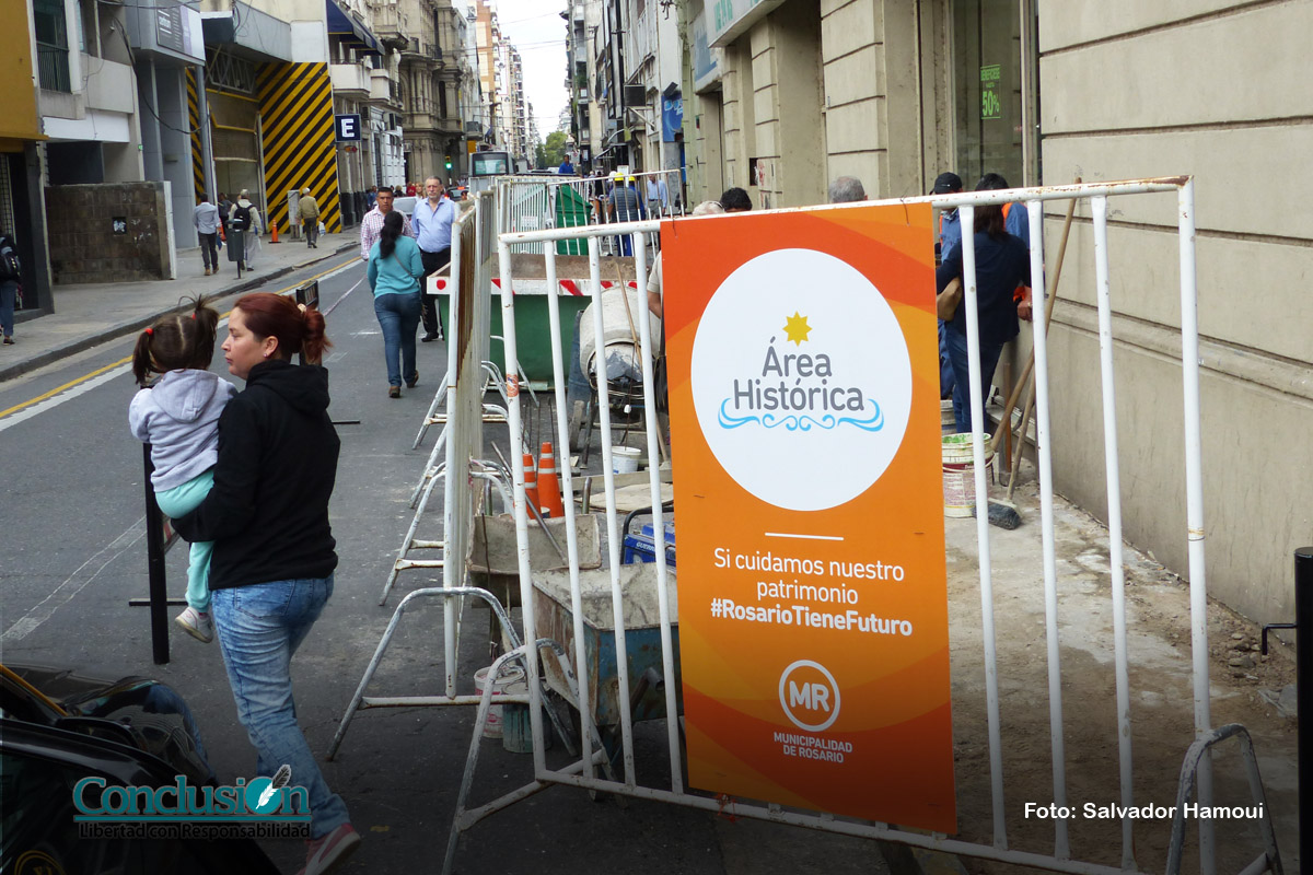 Renovación del casco céntrico: inician obras en calle Entre Ríos