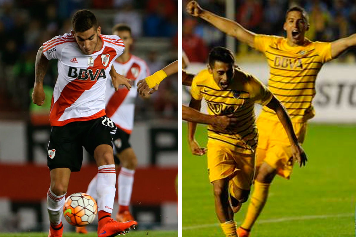 River y Boca empataron sus partidos en la Libertadores