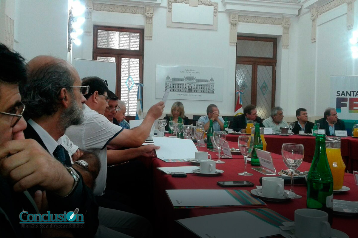 El empleo, el eje de la reunión en la capital provincial