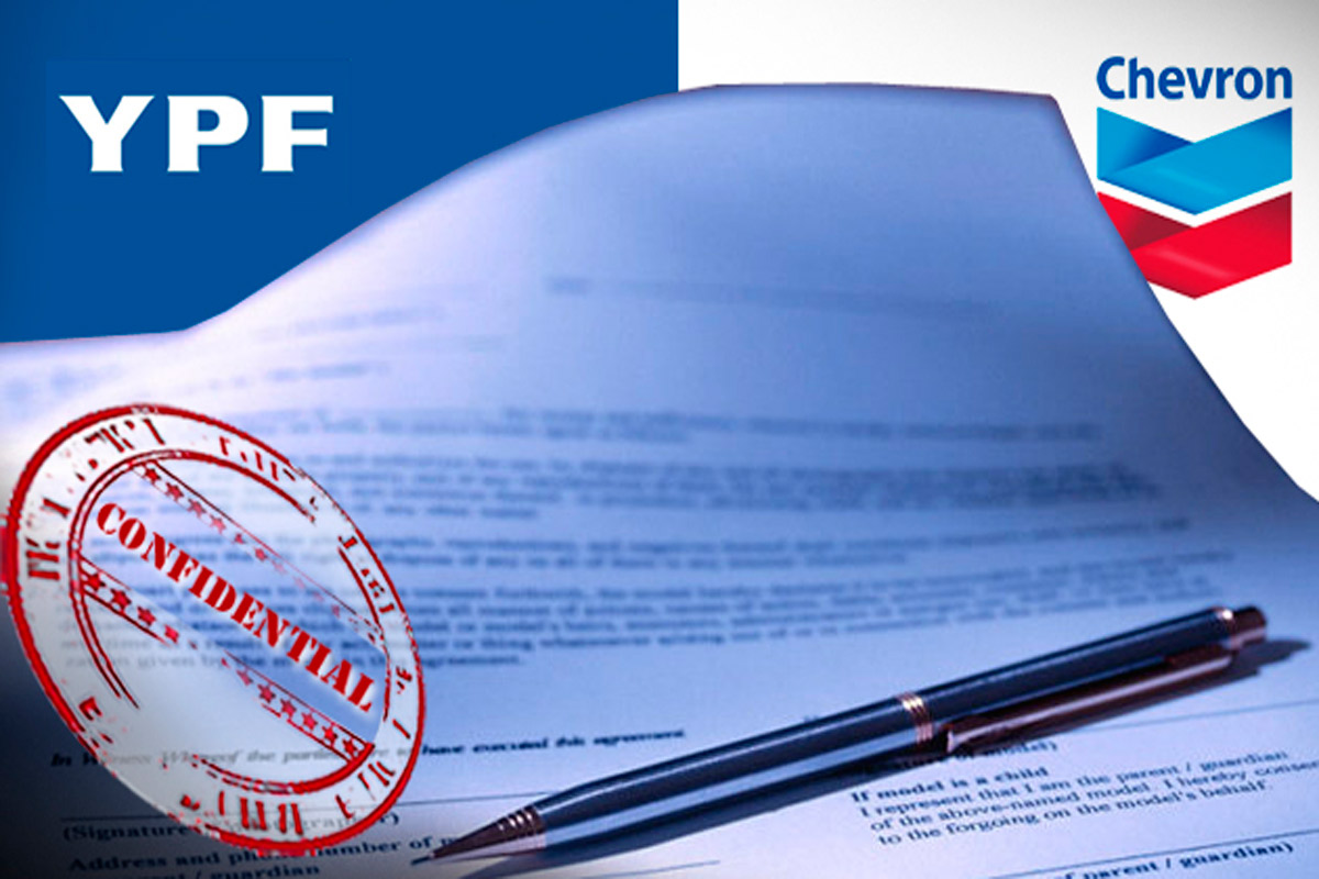 No se divulgarán las cláusulas secretas entre YPF Y Chevron