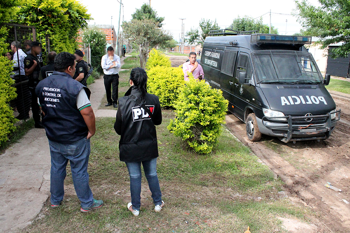 Buscaban homicida y hallaron gran cantidad de droga