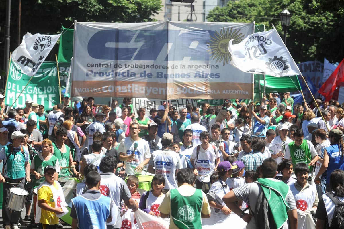 La CTA se manifiesta en contra de «los despidos y el ajuste»