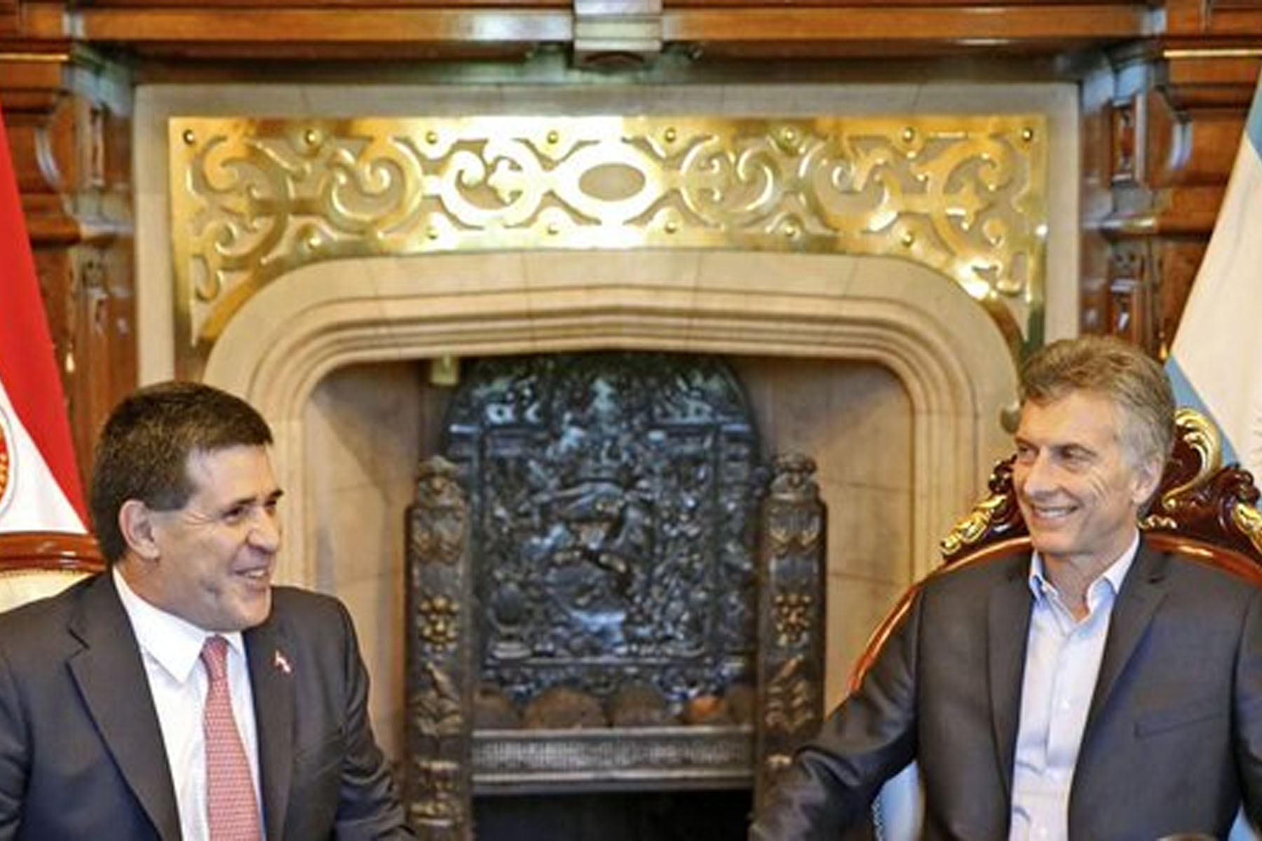Macri se encuentra reunido con su par paraguayo Cartés