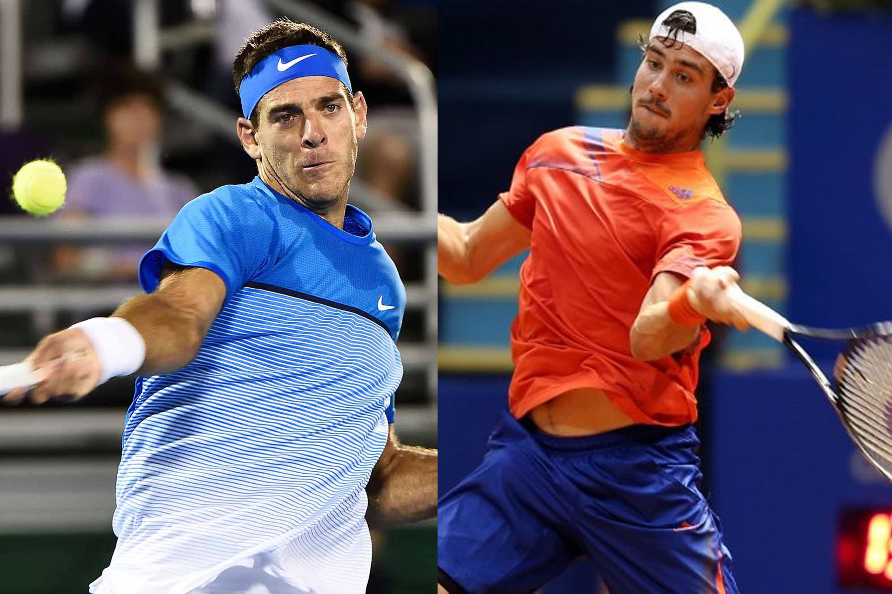 Del Potro-Pella: cruce de argentinos en Miami