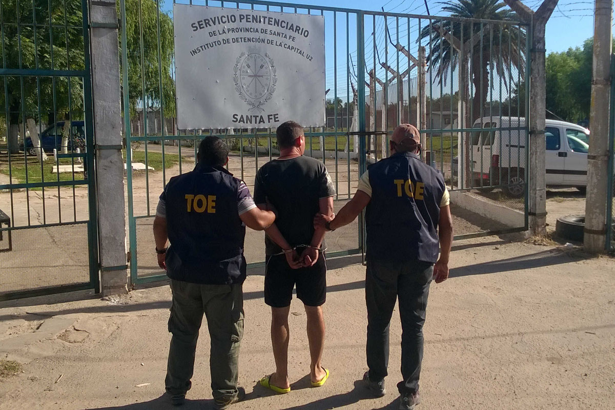Detuvieron a evadido de la cárcel de Las Flores