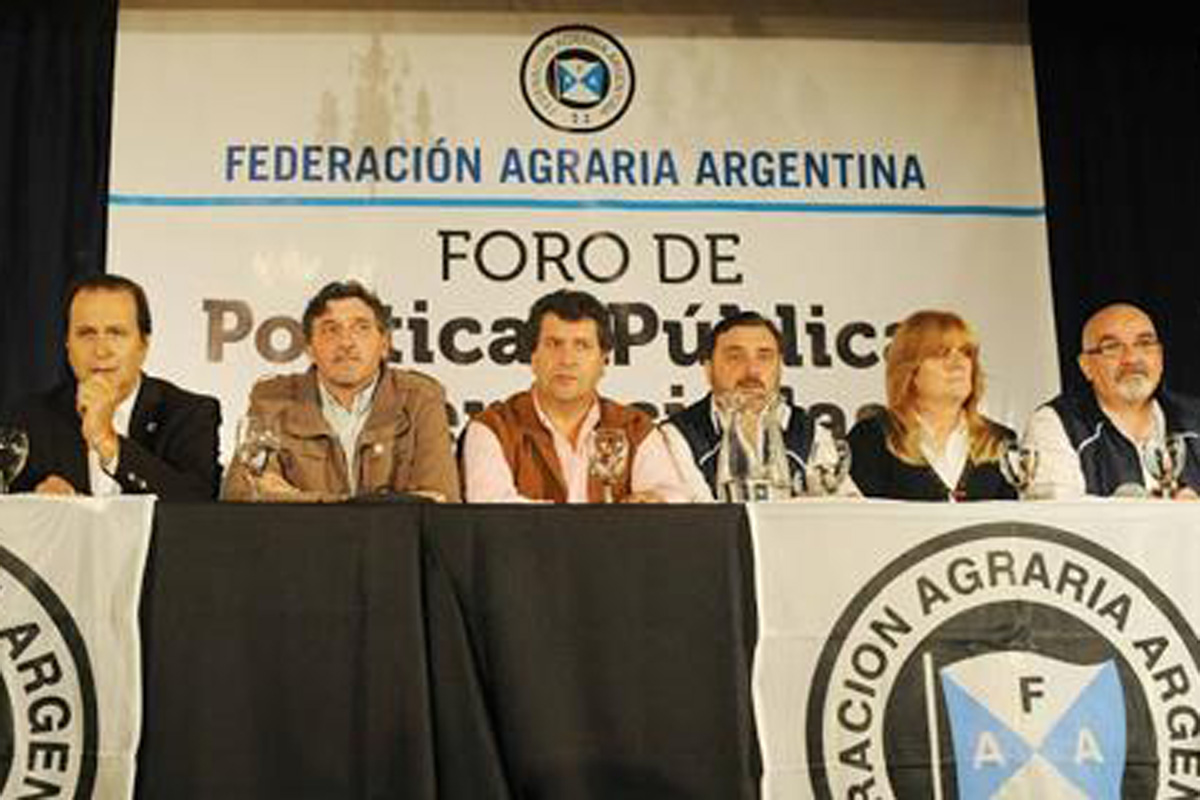 La FAA encabeza el regreso del agro a las movilizaciones
