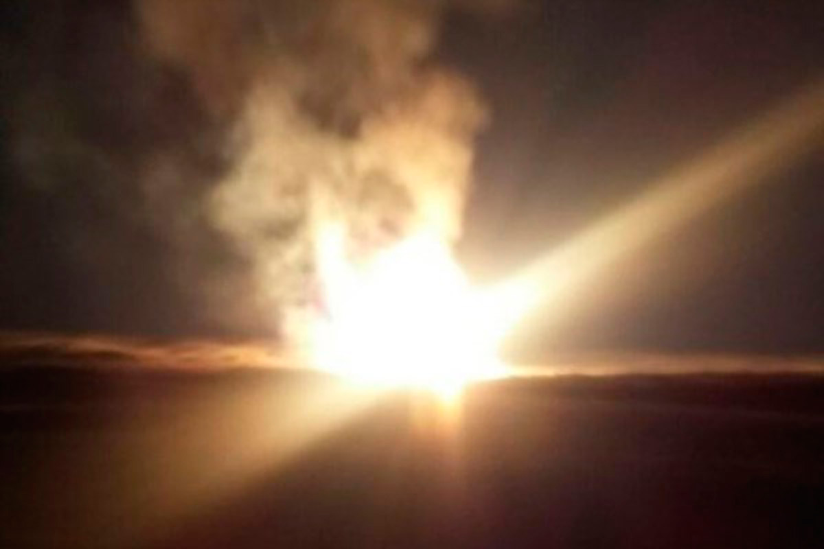 Una importante explosión sacudió a Santa Cruz