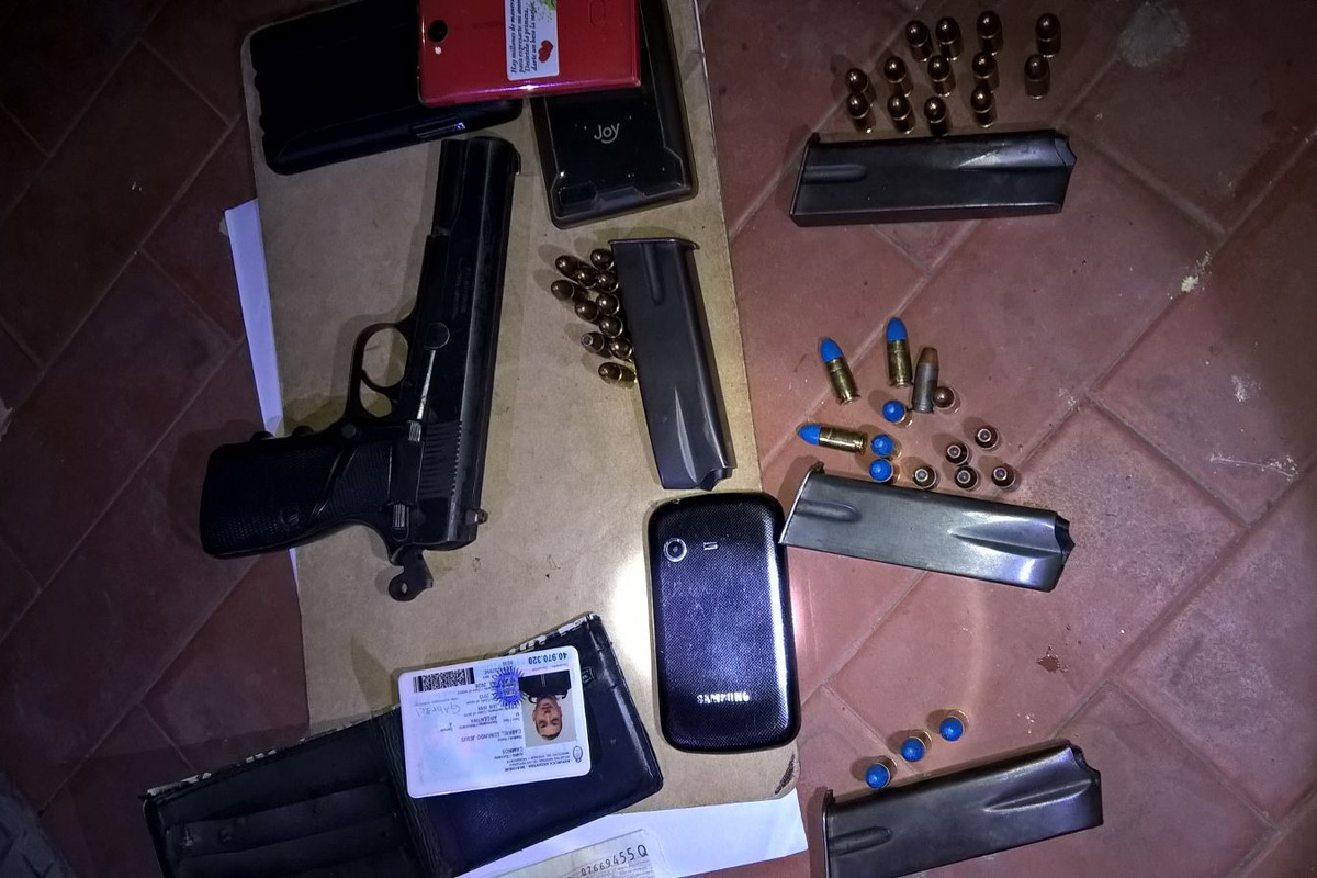 Detenidos sospechados de cometer entraderas