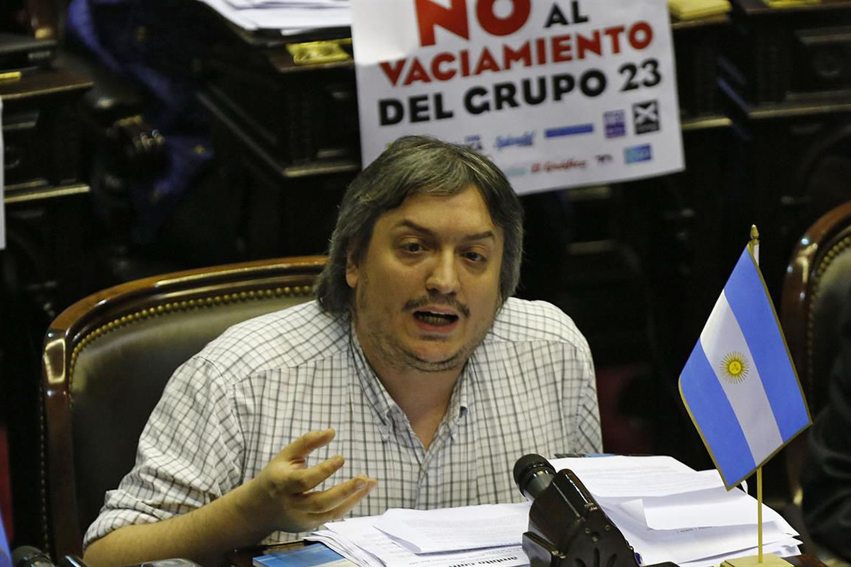 Máximo: «La persecución contra Cristina es notoria»