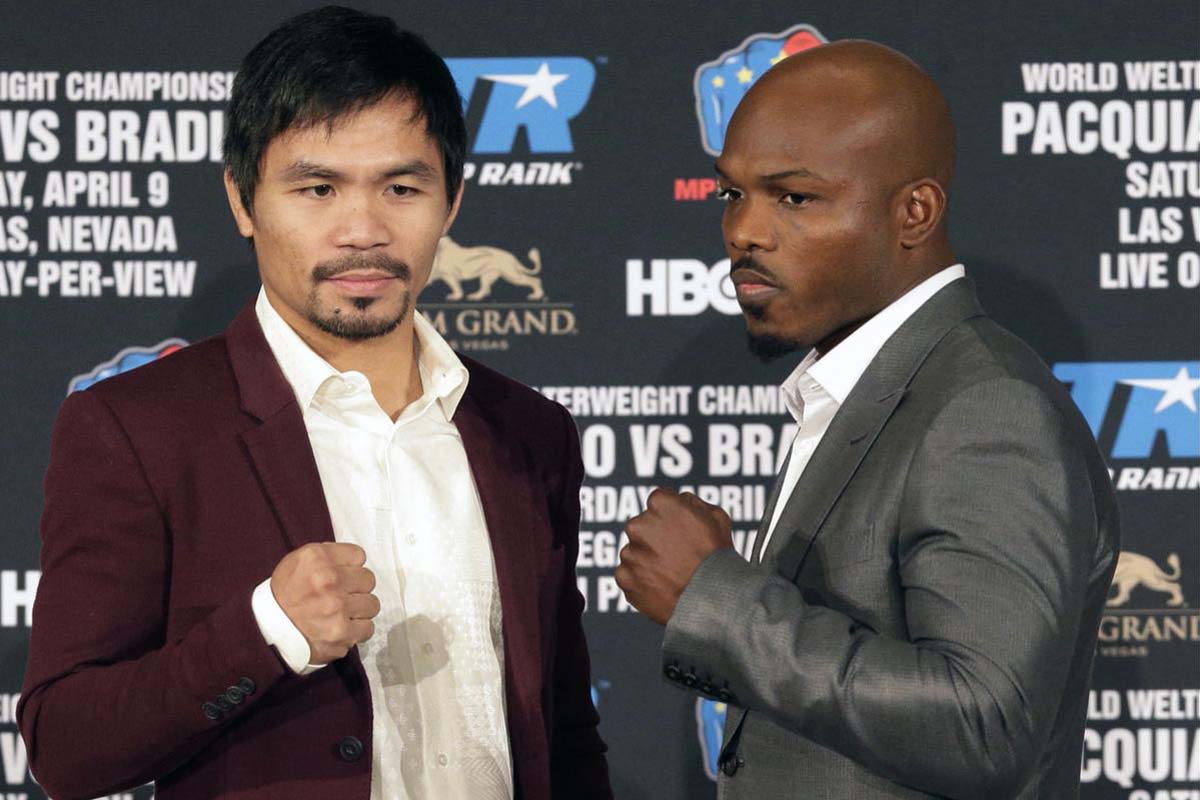 Crece la expectativa por la pelea entre Pacquiao y Bradley