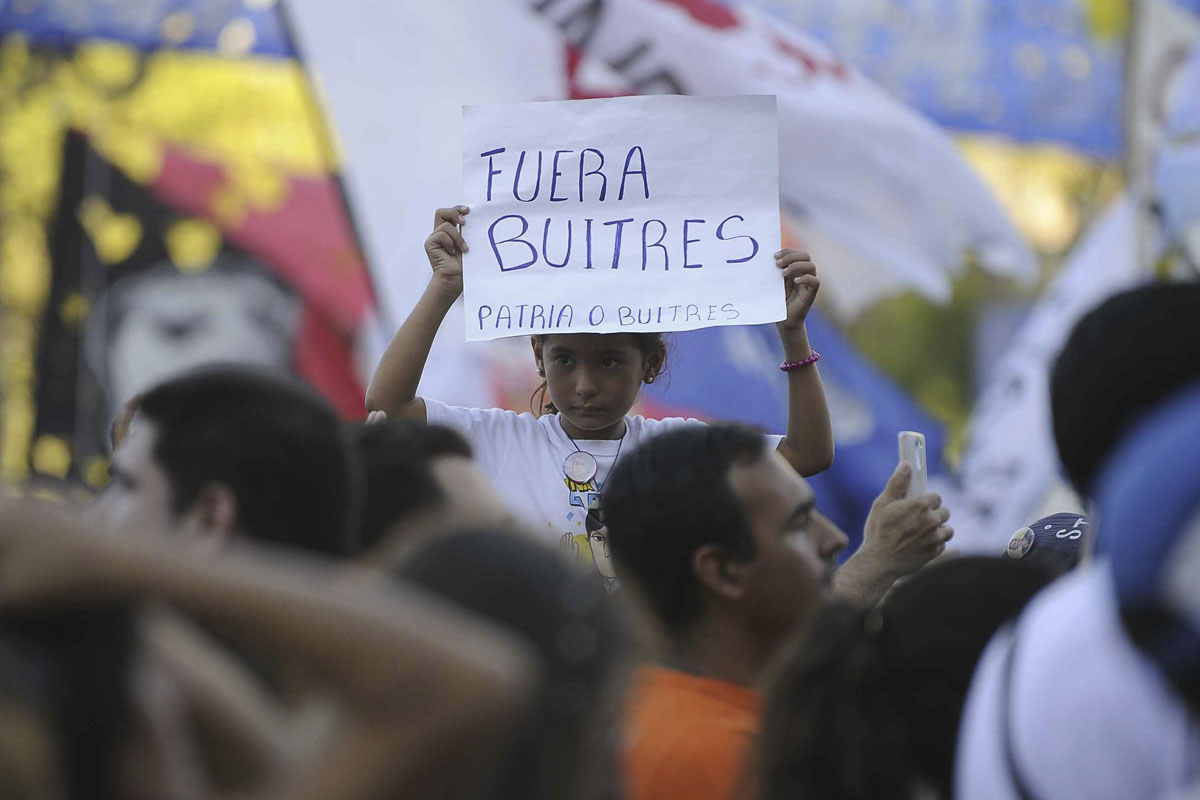 protestan buitres