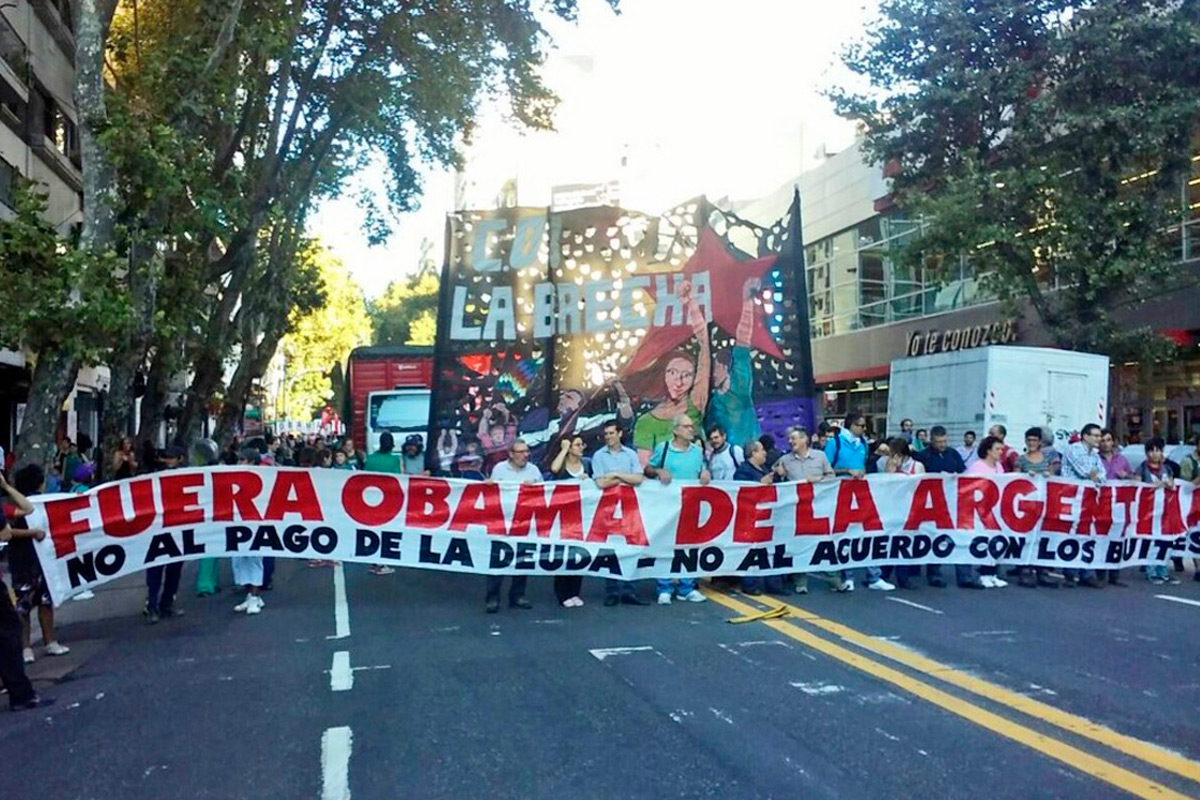Organizaciones de izquierda repudian la visita de Obama