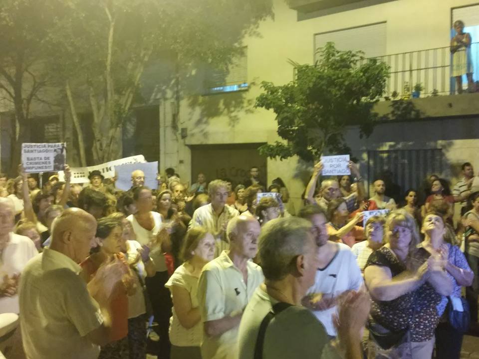 Pedido de justicia por el crimen de Santiago Buzzi