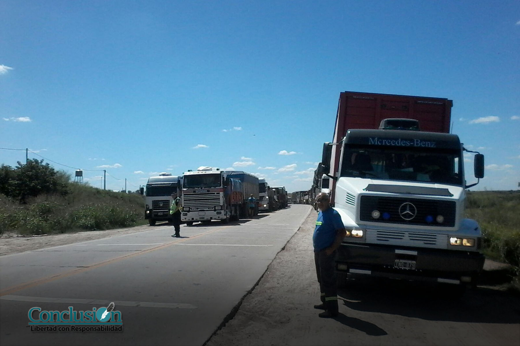 Un corte de transportistas afectaría a Entre Ríos
