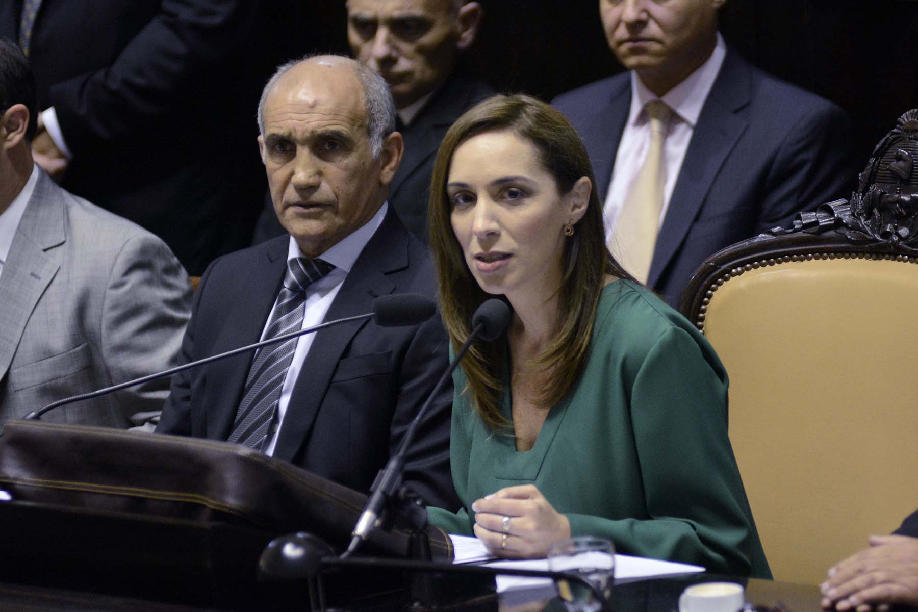 Vidal: “No estoy acá para construir una candidatura”