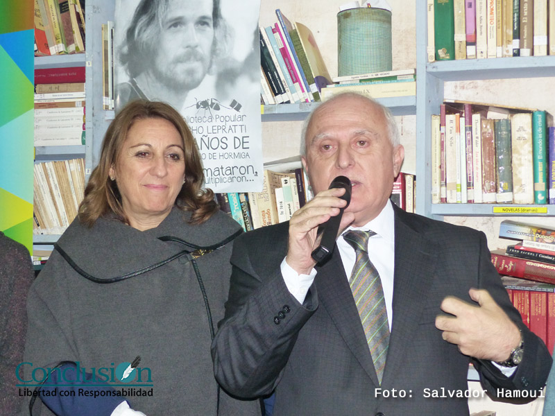 Lifschitz y Fein lanzaron el programa Ingenia en la biblioteca Pocho Lepratti