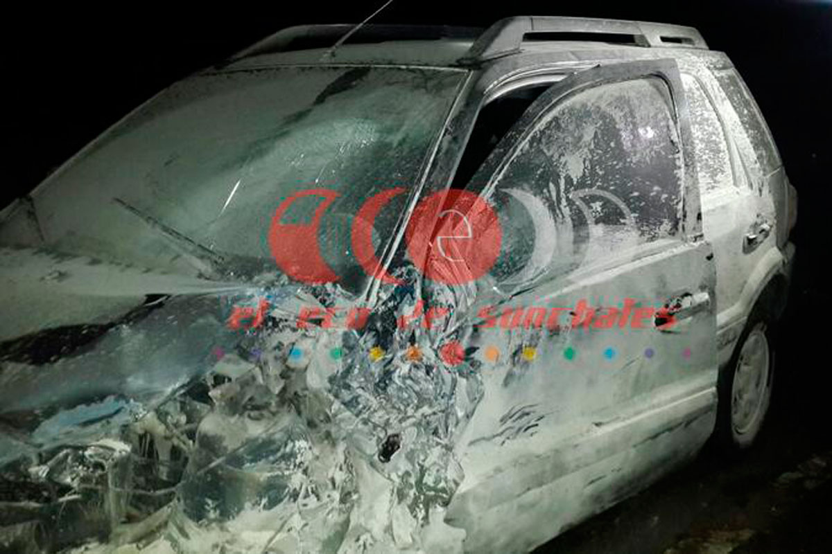 RN 34 cortada desde anoche debido a un choque múltiple
