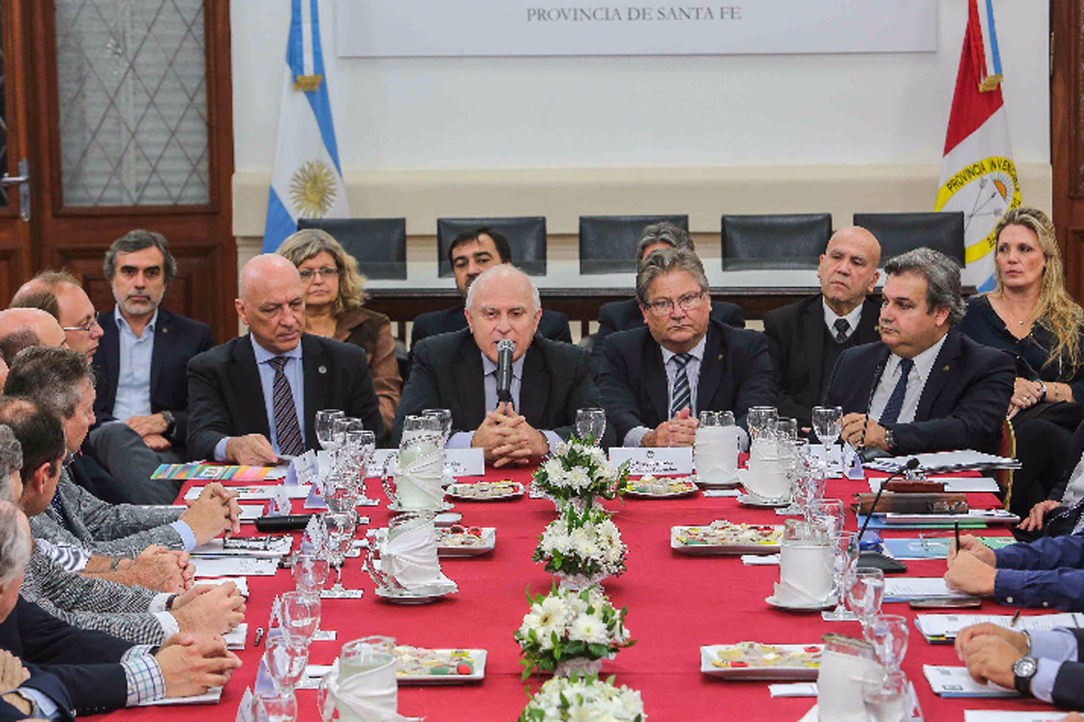 El Consejo Económico y Social se reunió con el gobernador Miguel Lifschitz