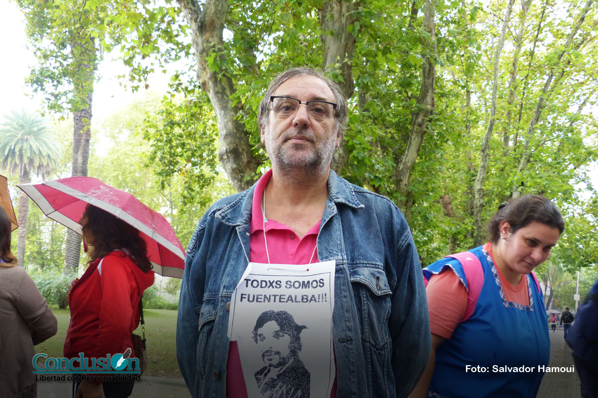 Docentes rosarinos marcharon en jornada de huelga nacional
