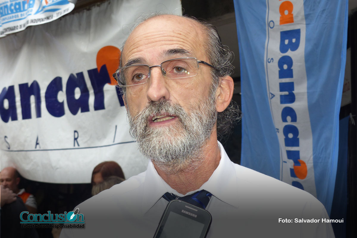 Matías Layús: “El acatamiento al paro bancario es total”