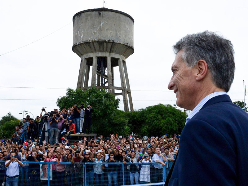 Macri anuncio construcción de planta potabilizadora para Formosa