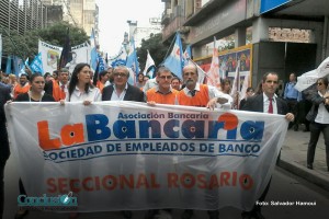 Marcha bancarios