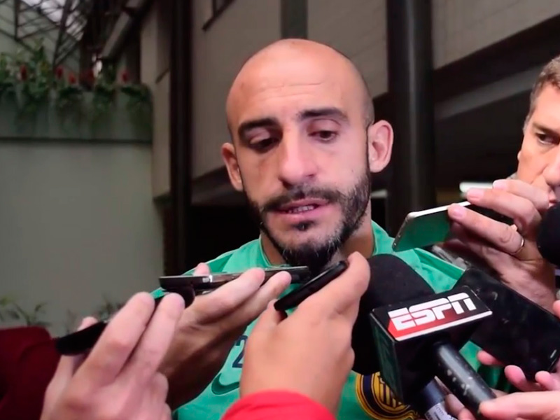 Pinola habló en Brasil: «Debemos volver a ser un equipo sólido»