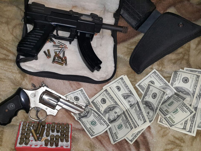 Secuestro de armas y un detenido en allanamiento antidrogas