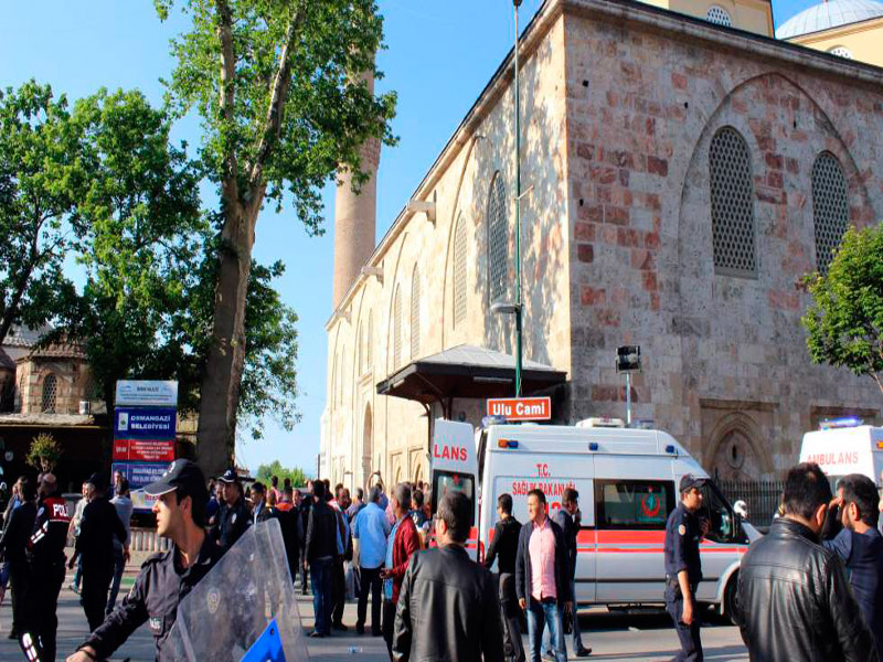 Ataque suicida en la ciudad turca de Bursa deja 13 heridos