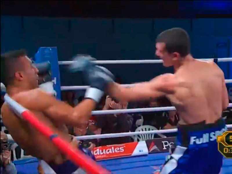 Esperante se consagró campeón latino de los plumas ante Esperanza