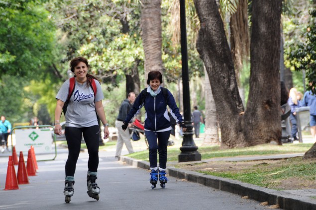 Por el clásico, Calle Recreativa restringe el recorrido en el parque Independencia