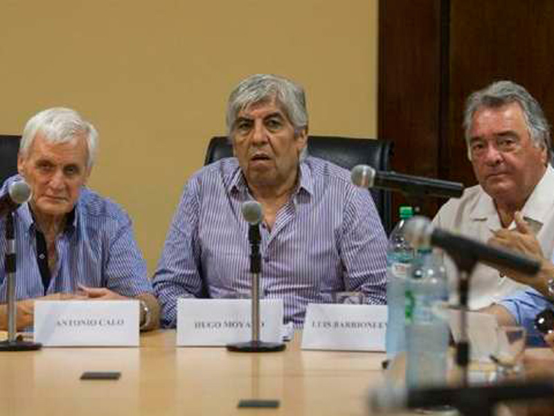 Moyano ratificó movilización y no descartó un paro nacional