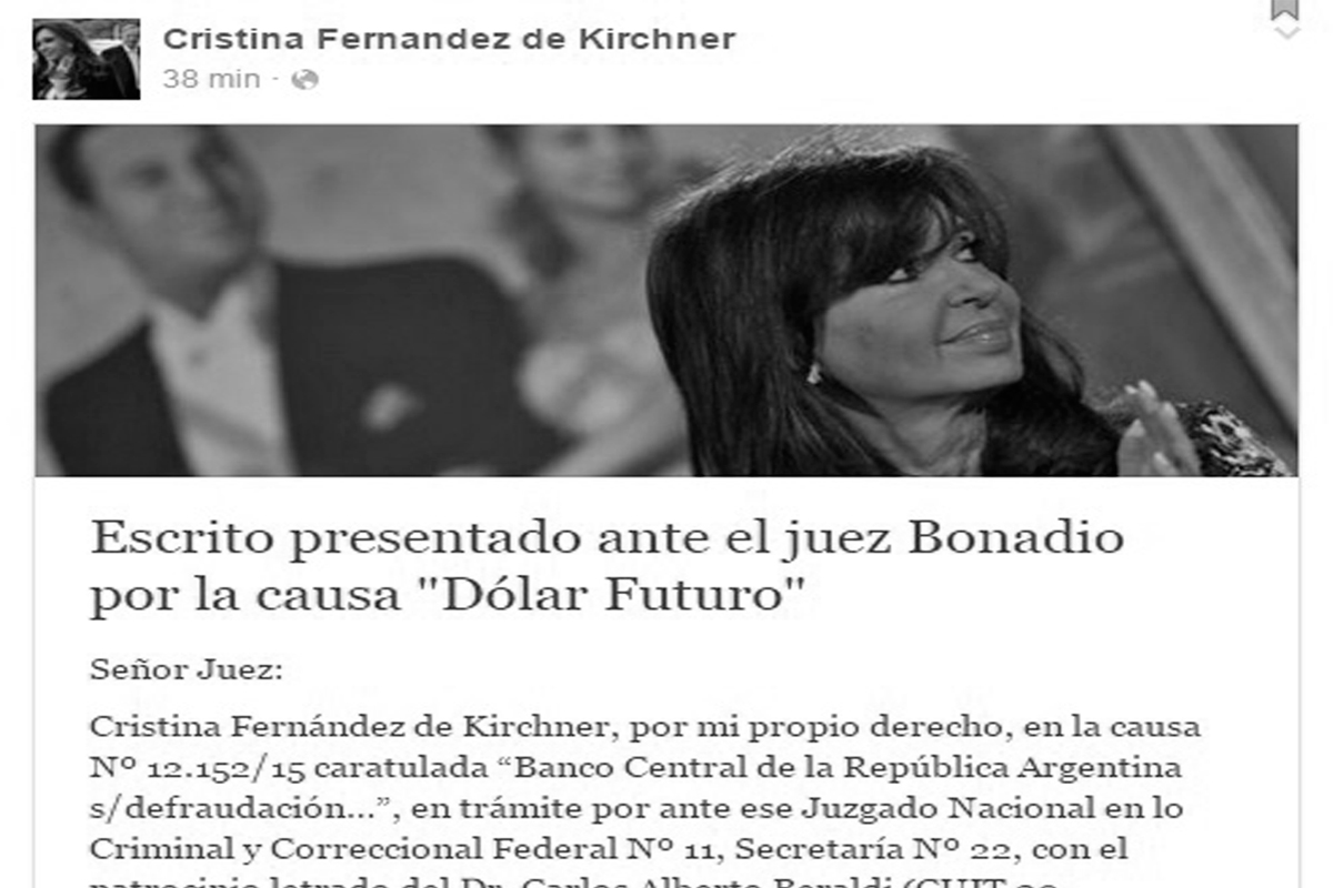 Cristina: «Quieren barrer con las conquistas logradas»