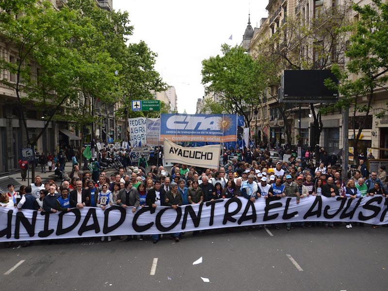 Los sindicatos preparan marcha por el Día del Trabajador