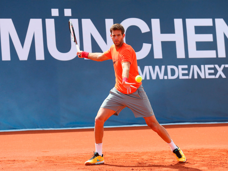 La lluvia postergó el debut de Del Potro en Munich