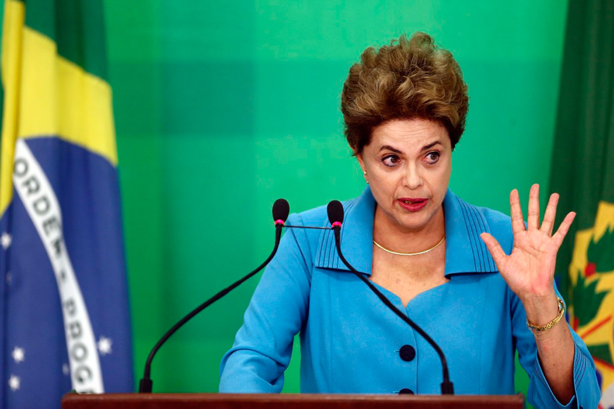 Dilma Rousseff volvió a denunciar a su vicepresidente de golpista
