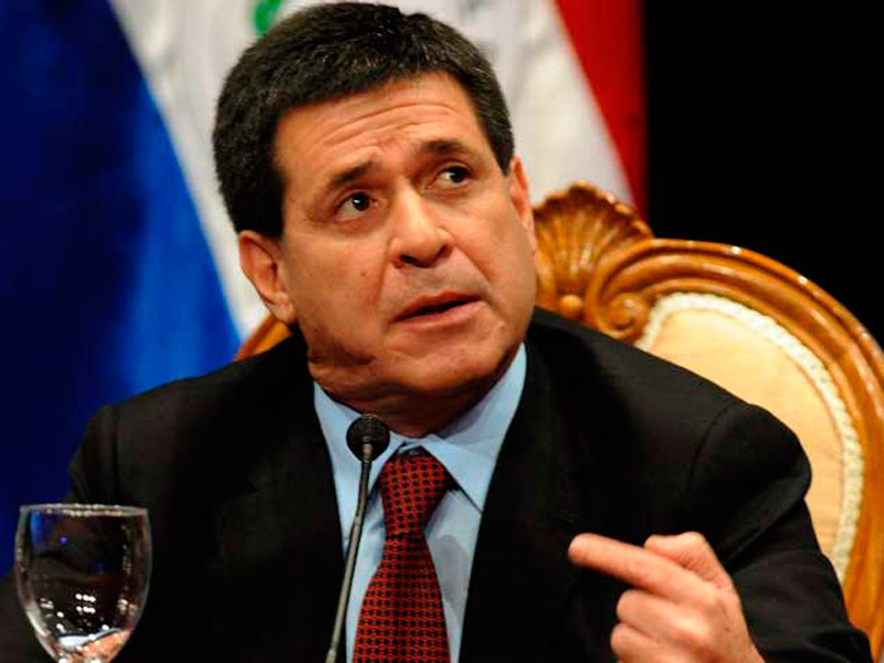 Presentan proyecto constitucional para reelección en Paraguay
