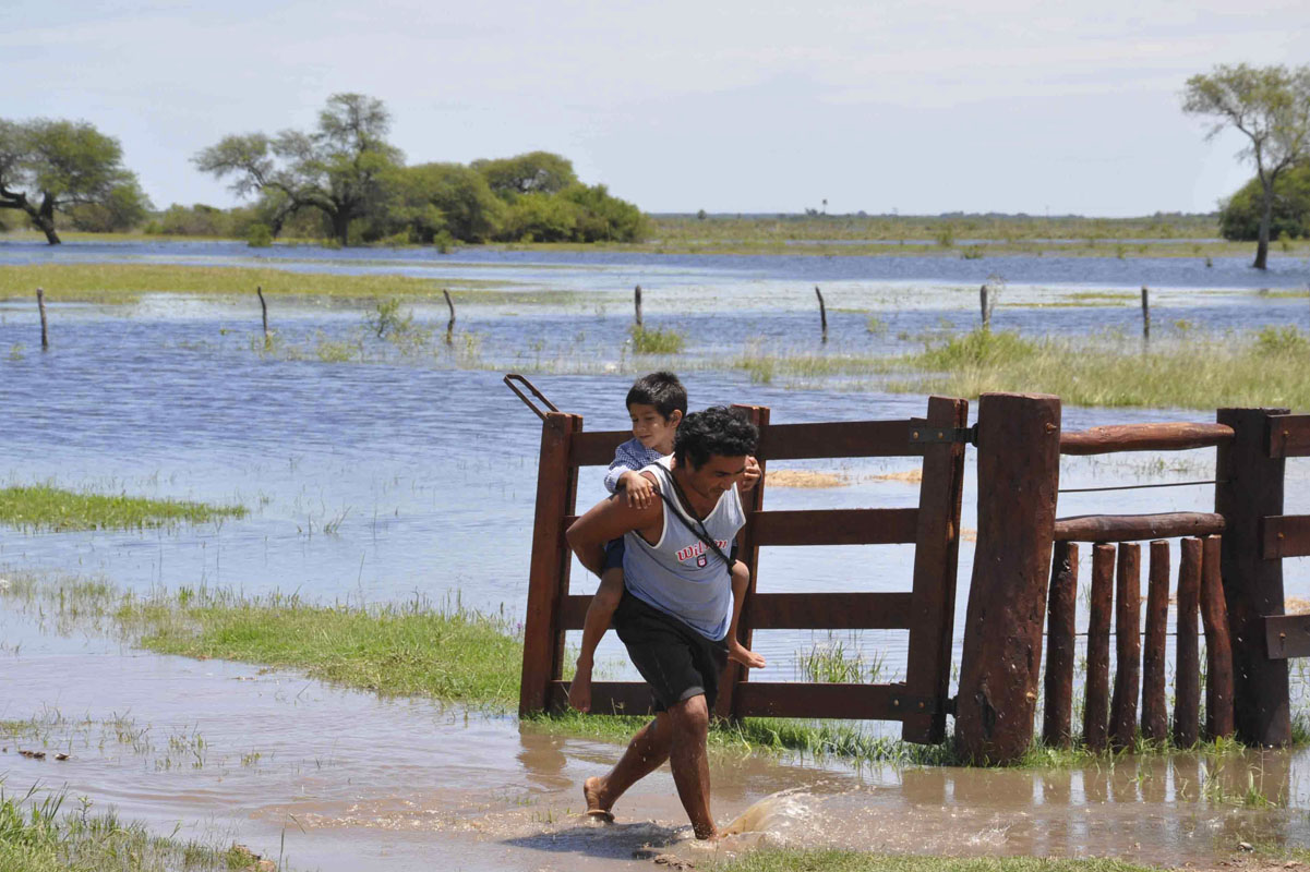 Santa Fe: “El paisaje provocado por las inundaciones es desolador”