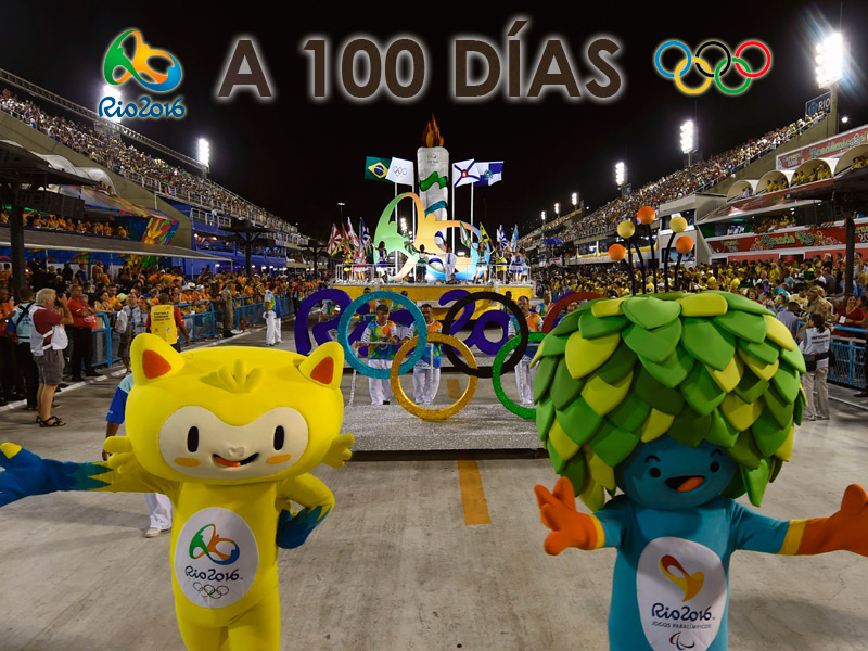 A cien días de la cita deportiva más esperada del mundo