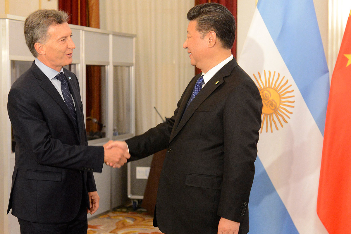 Cumbre en Estados Unidos entre Macri y Xi Jingping