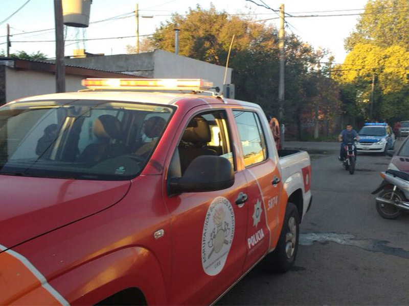 Motín y quema de colchones en la comisaría 20º de Empalme Graneros