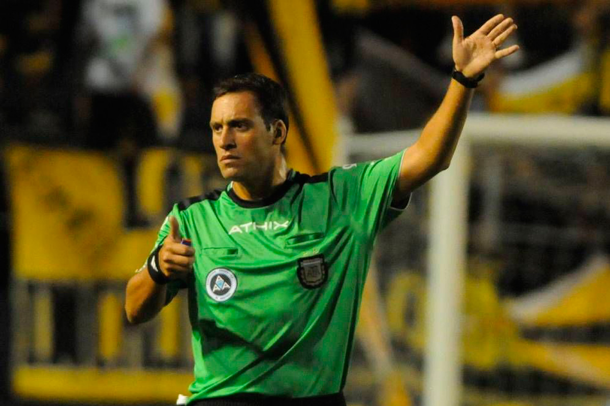 Fernando Rapallini, el encargado de dirigir el clásico en el Coloso