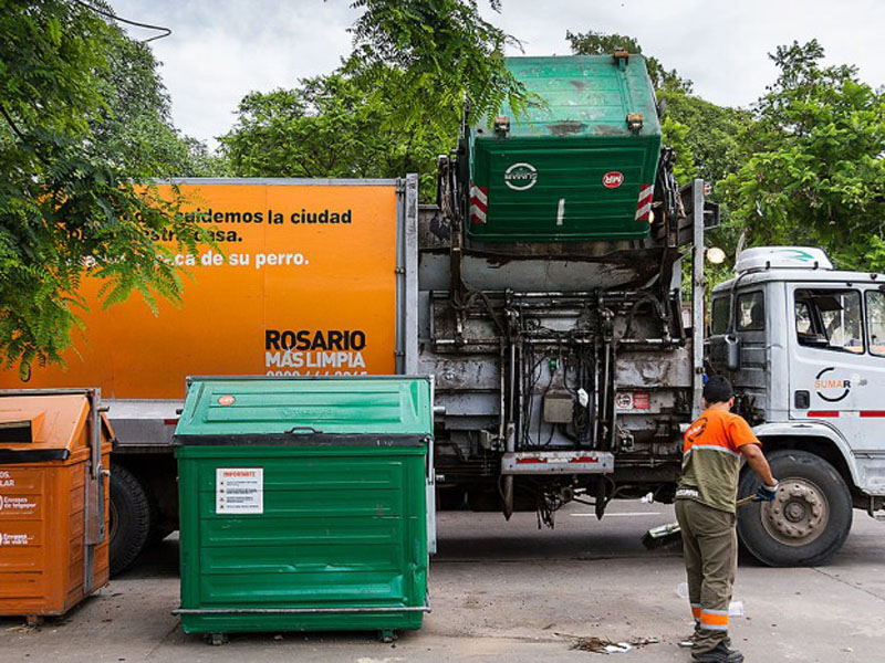 A no sacar la basura: hoy no habrá recolección de residuos