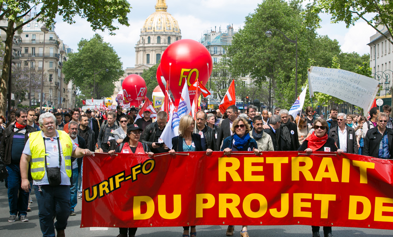Recrudecen protestas en Francia por reforma laboral