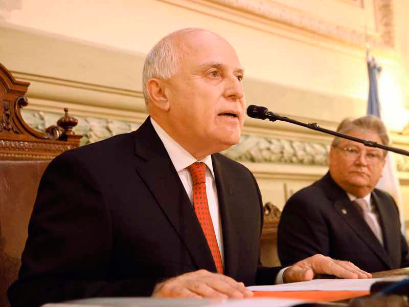 Los ejes del discurso del gobernador Lifschitz en la Legislatura
