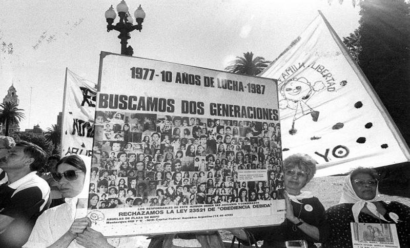 Abuelas denuncia vaciamiento de áreas vinculadas a la restitución de Nietos