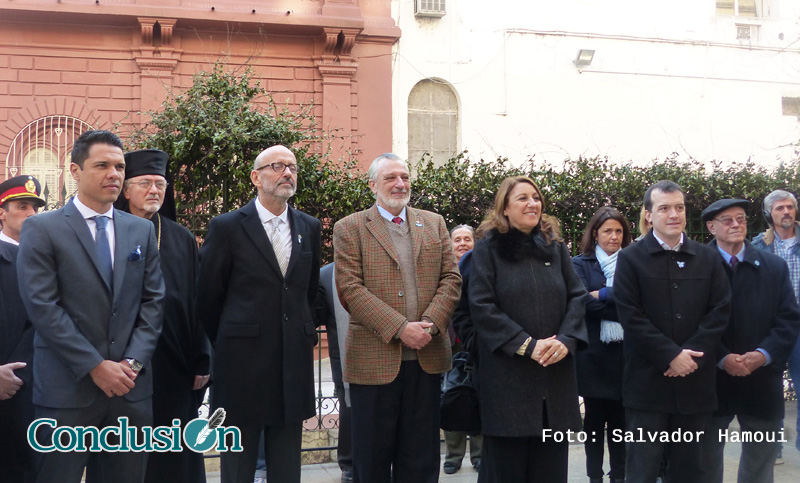 Fein presidió acto por conmemoración de la Revolución de Mayo