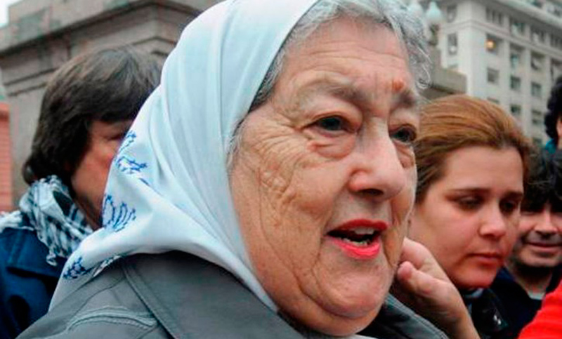 Hebe de Bonafini envió una carta al juez: le dijo que padece «agresiones» de la justicia
